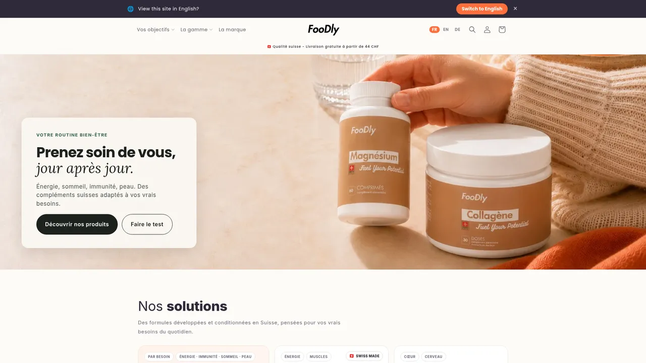 Screenshot de FooDly