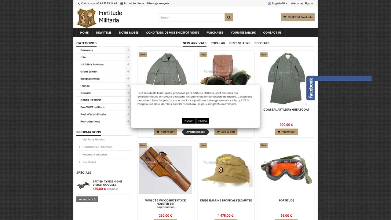 Screenshot de Fortitude Militaria