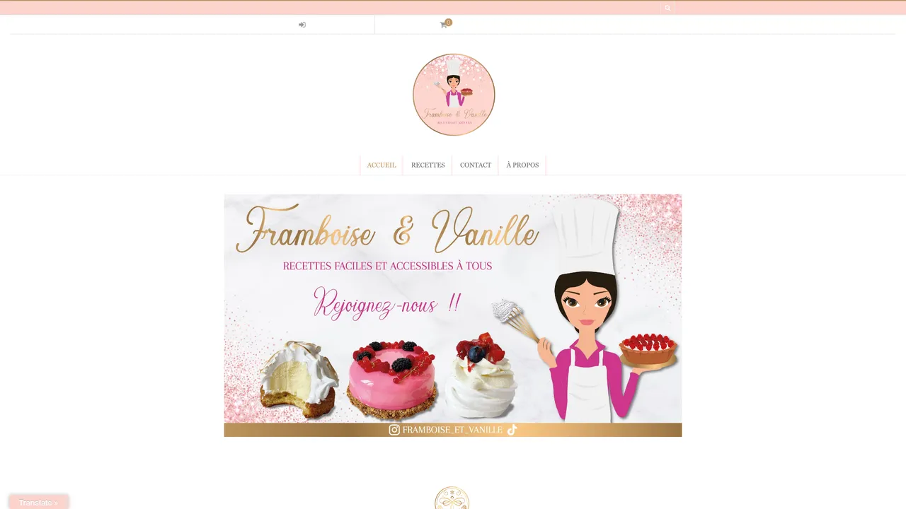 Screenshot de Framboise et Vanille