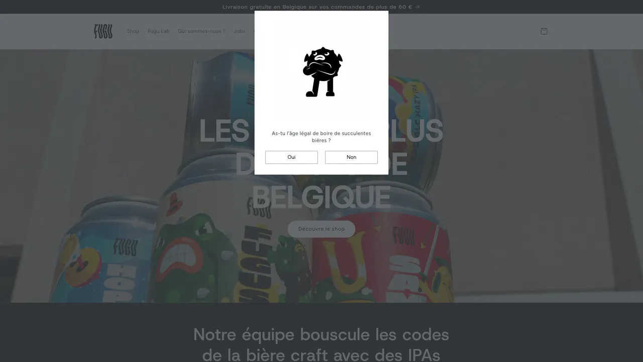 Screenshot de Fugu Brewing Company