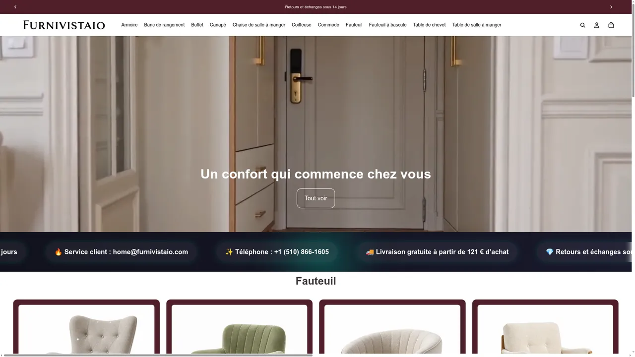 Screenshot de Furnivistaio