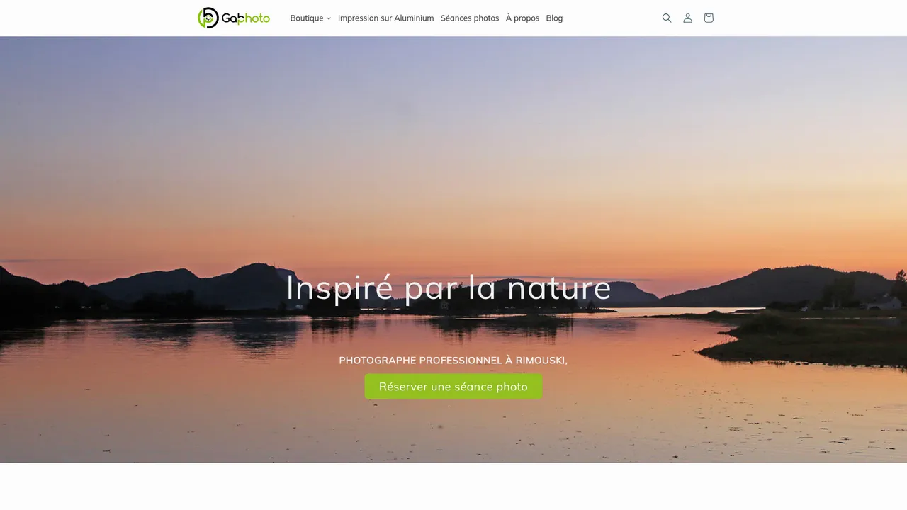 Screenshot de Gabphoto