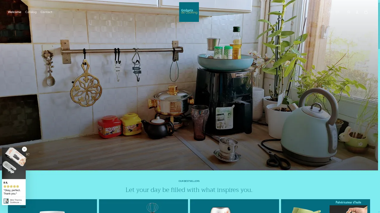 Screenshot de Gadgetsdecooking