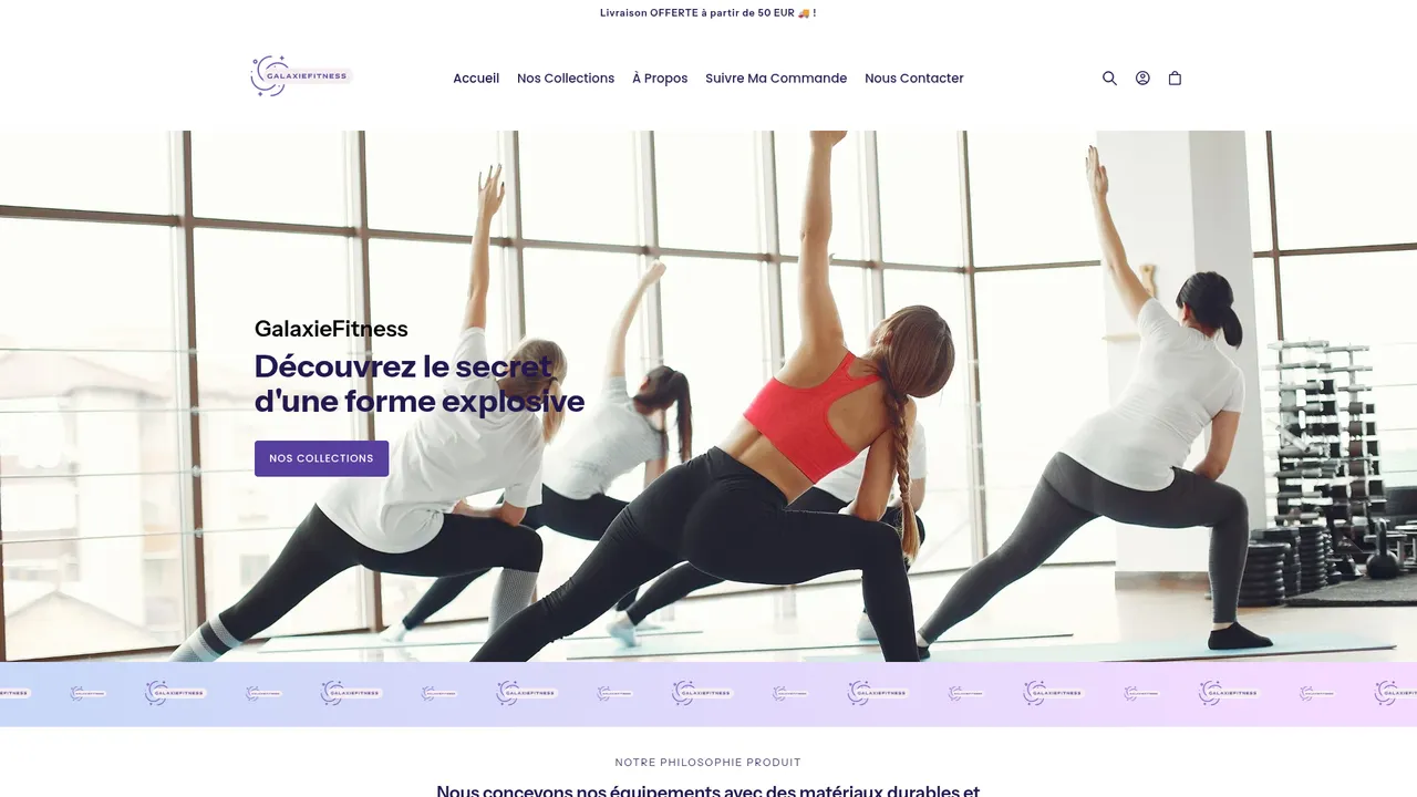 Screenshot de GalaxieFitness