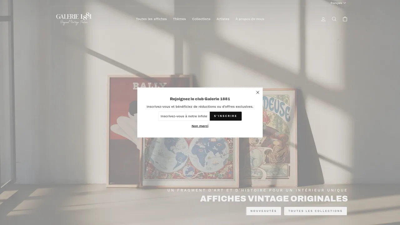 Screenshot de Galerie 1881