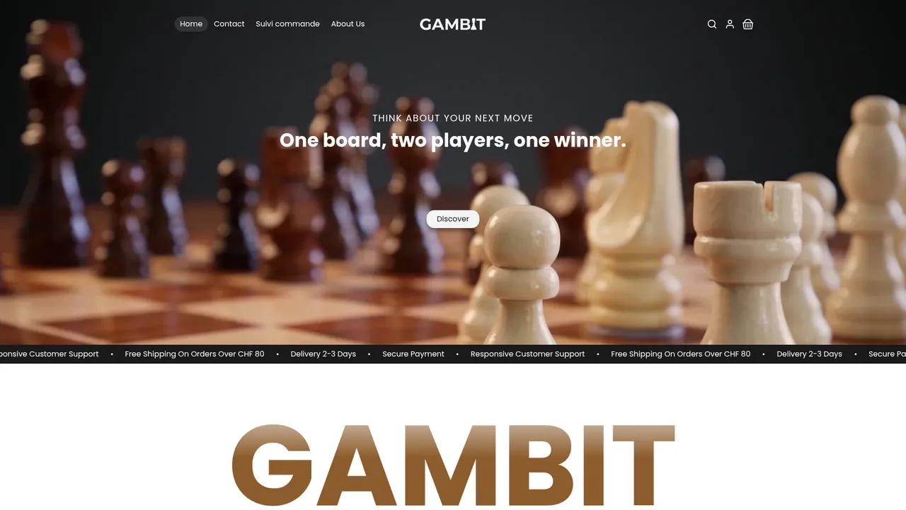 Screenshot de GAMBIT