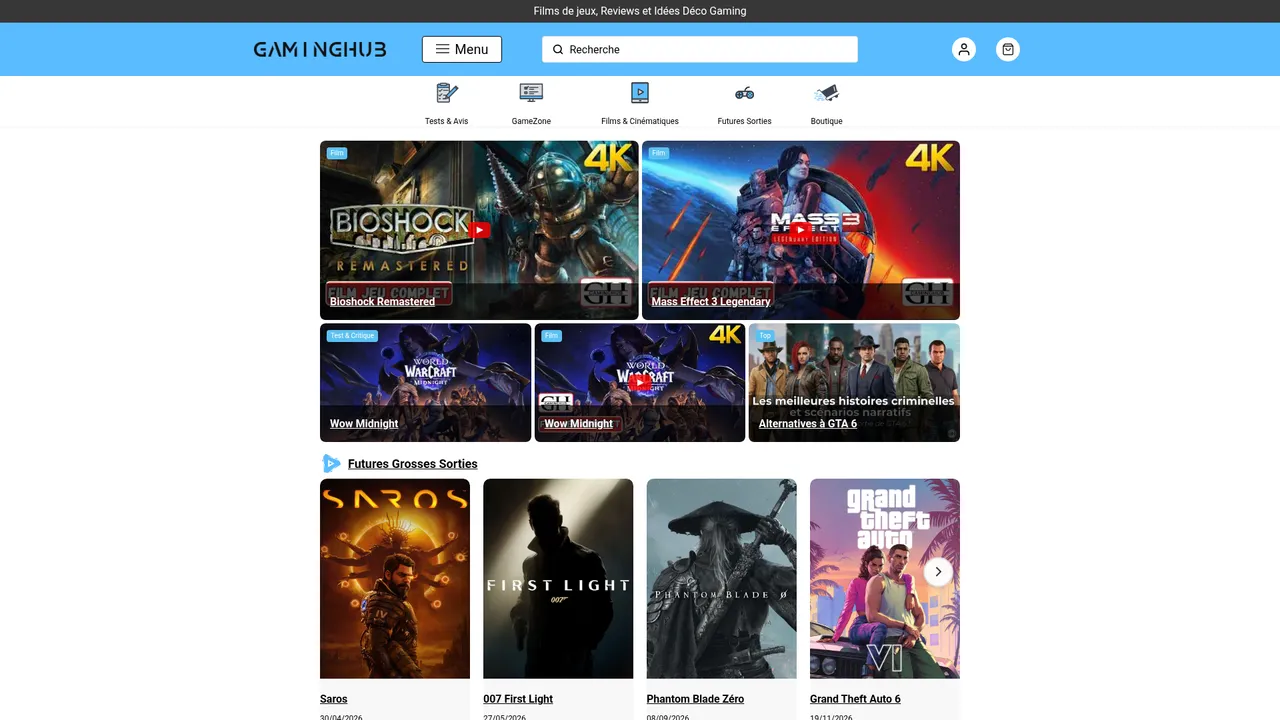 Screenshot de Gaming Hub