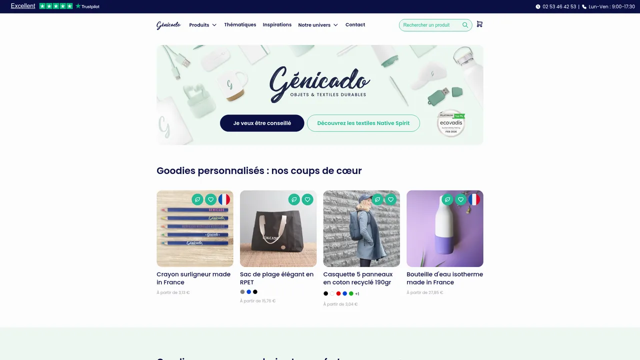Screenshot de Génicado
