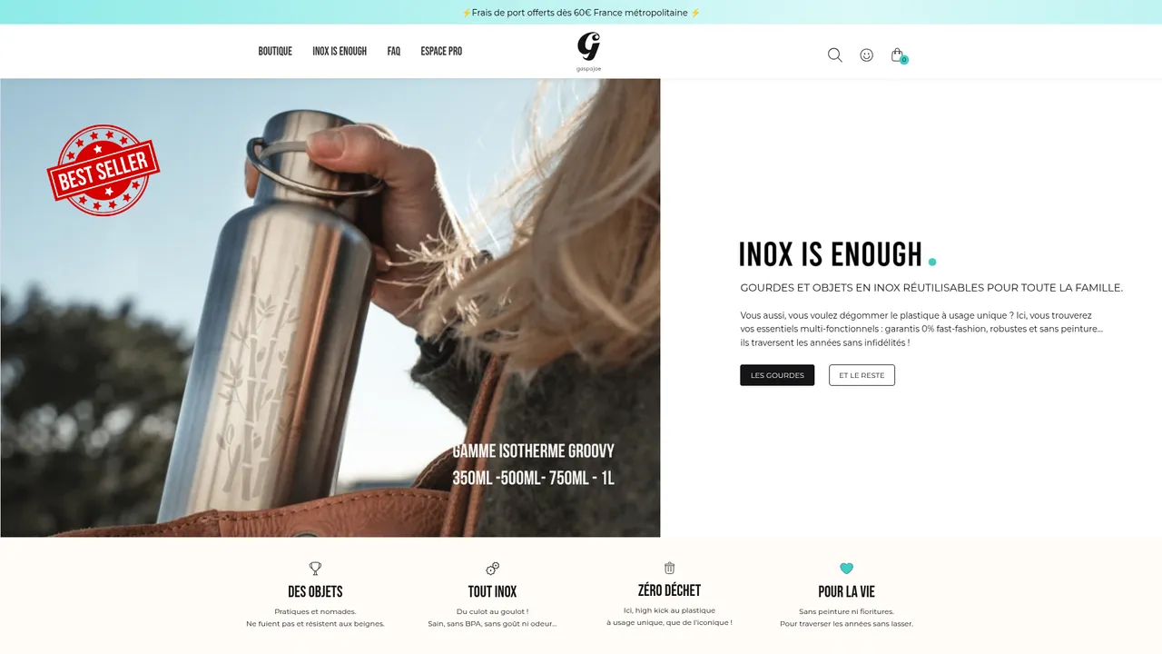 Screenshot de Gaspajoe, Inox is enough