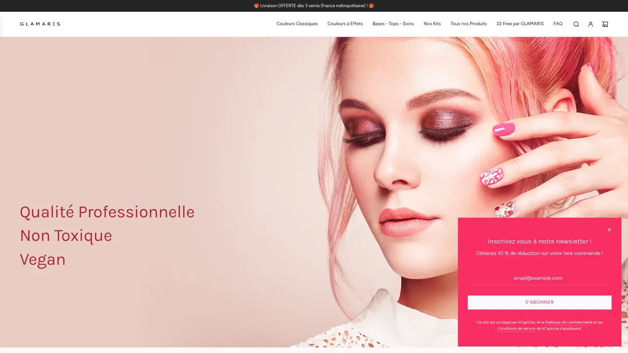 Screenshot de GLAMARIS