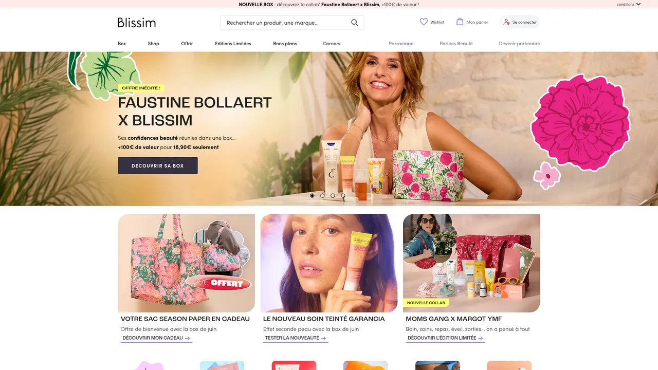 Screenshot de GLOSSYBOX