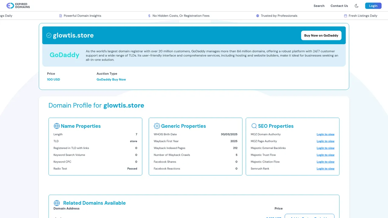 Screenshot de Glowtis