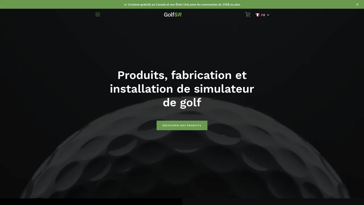 Screenshot de GolfSR