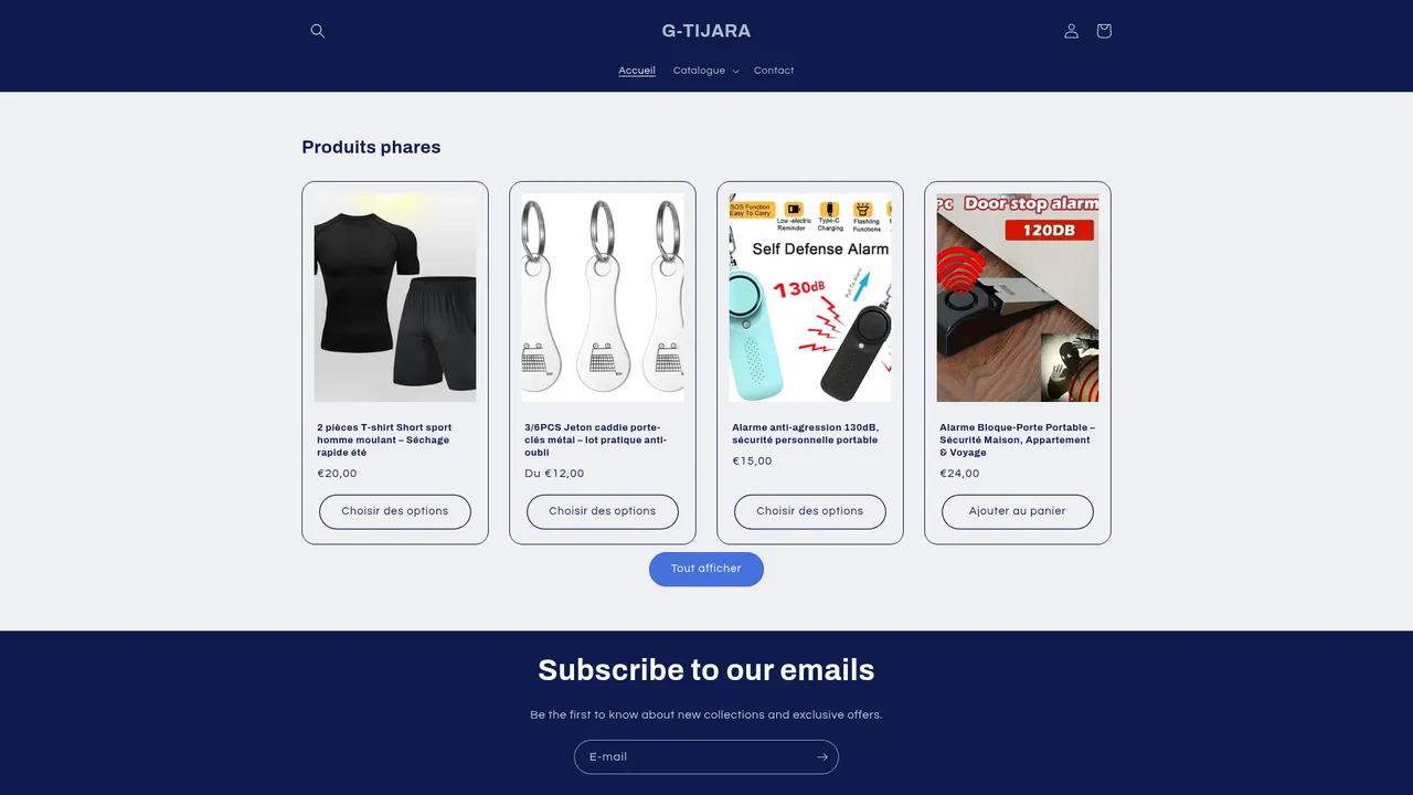 Screenshot de G.TIJARA