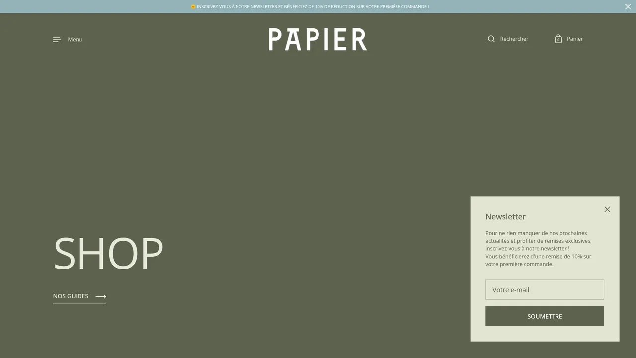 Screenshot de Guide PAPIER