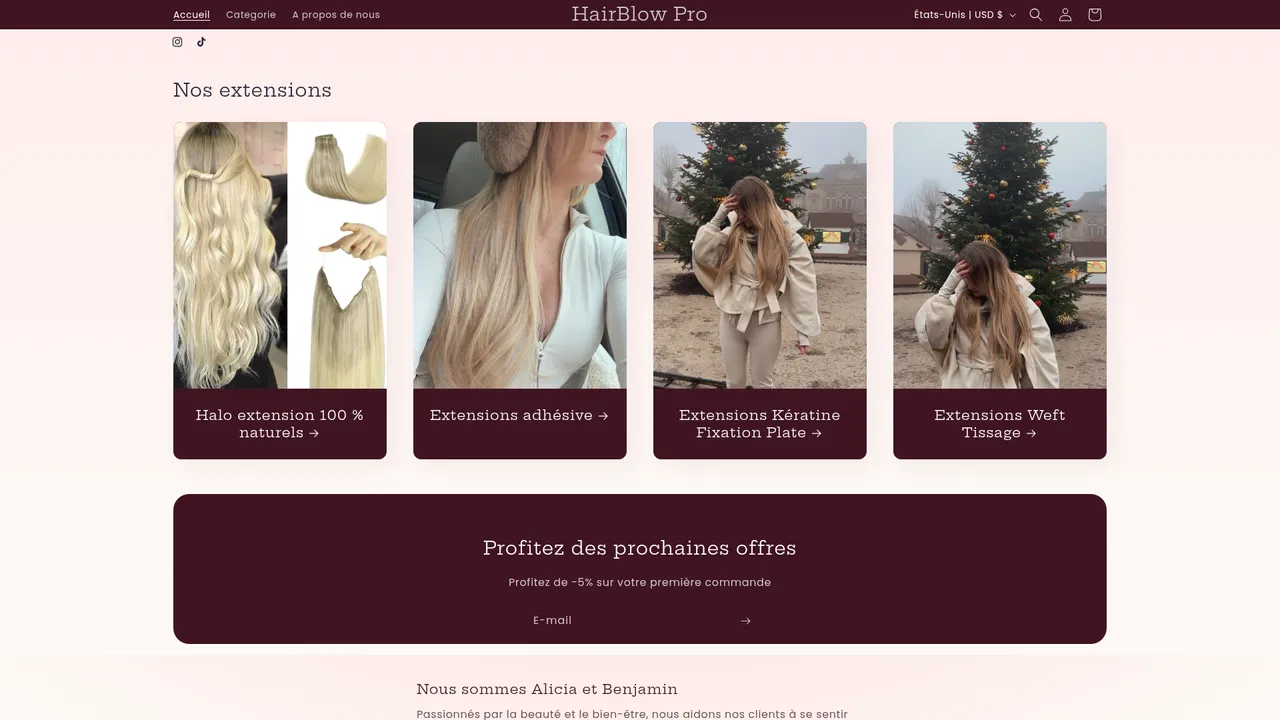 Screenshot de HairBlow Pro