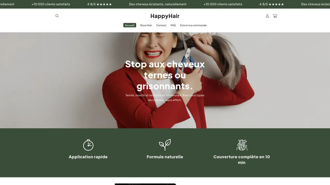 Screenshot de HappyHair