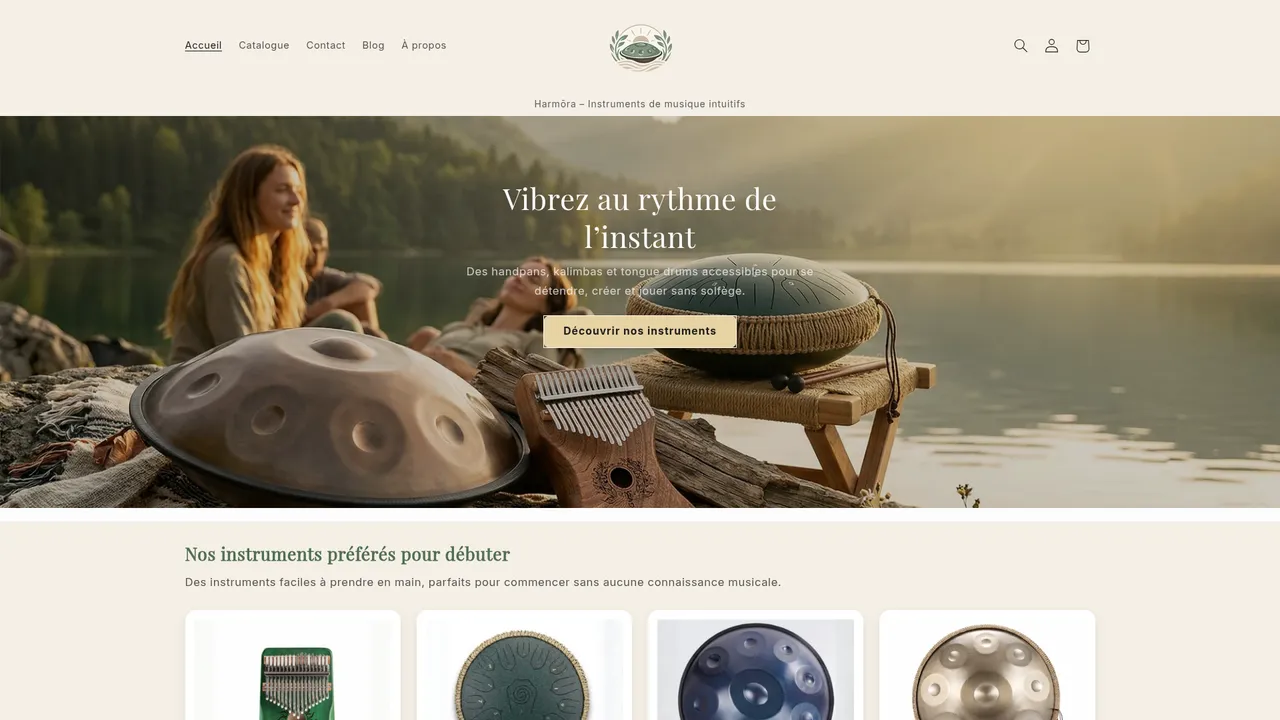 Aperçu du site Harmōra