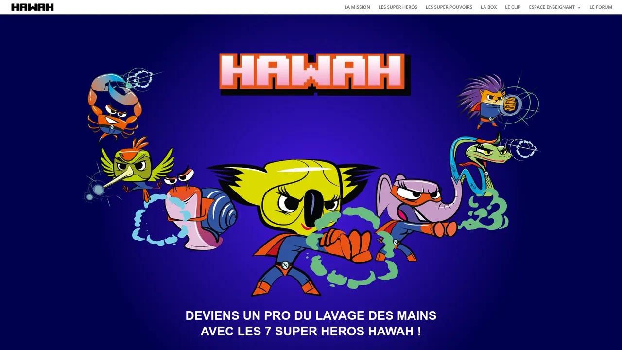 Aperçu du site Hawah Modest Fashion