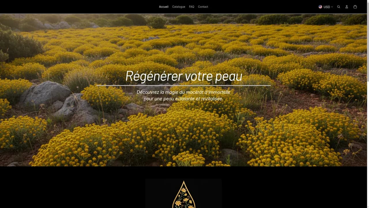 Screenshot de HELYDORA Macérât huileux d'immortelle Corse