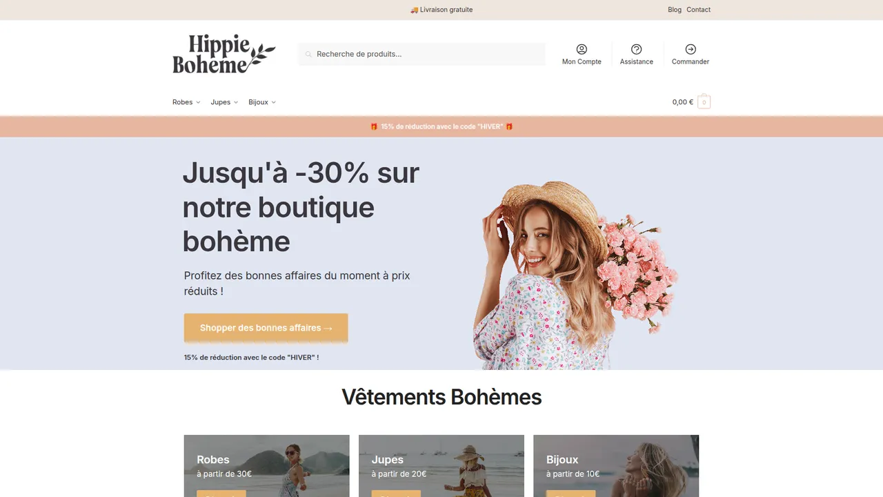 Screenshot de HippieBohème