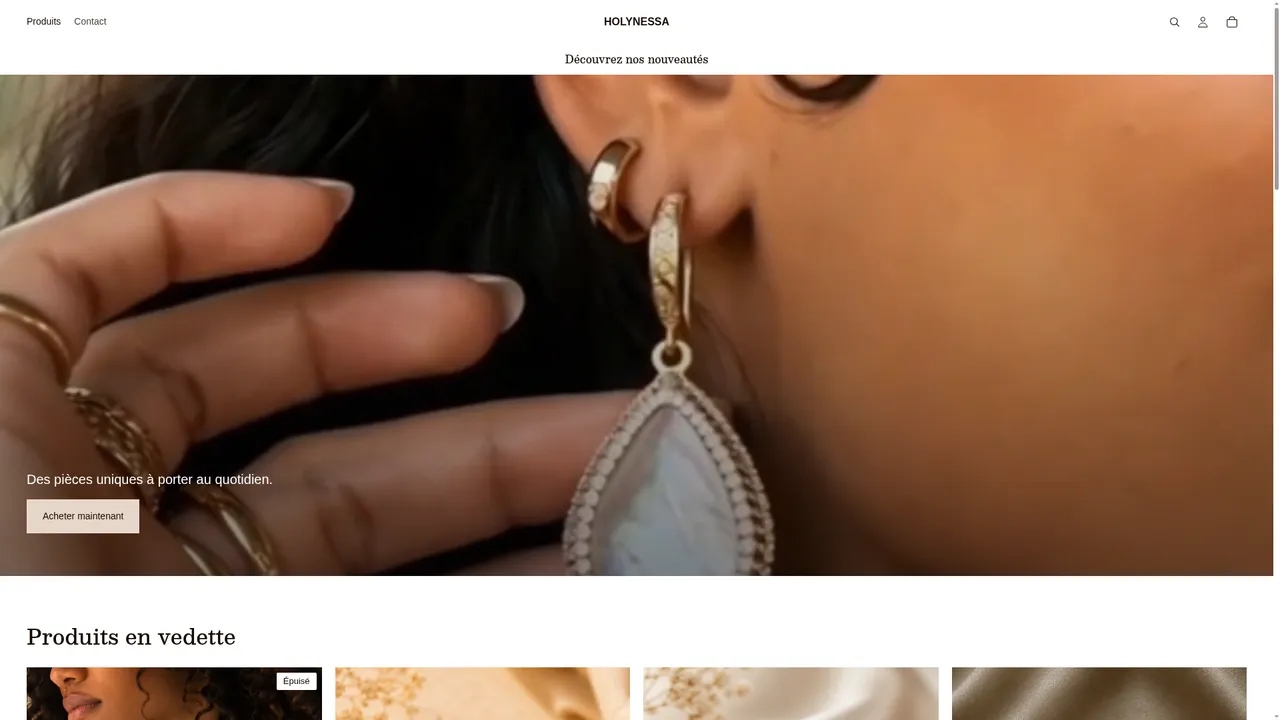 Screenshot de HOLYNESSA