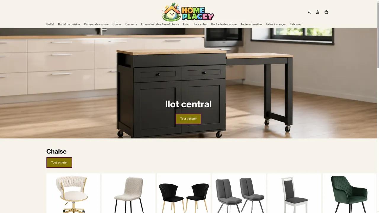 Screenshot de HOMEPLACEY