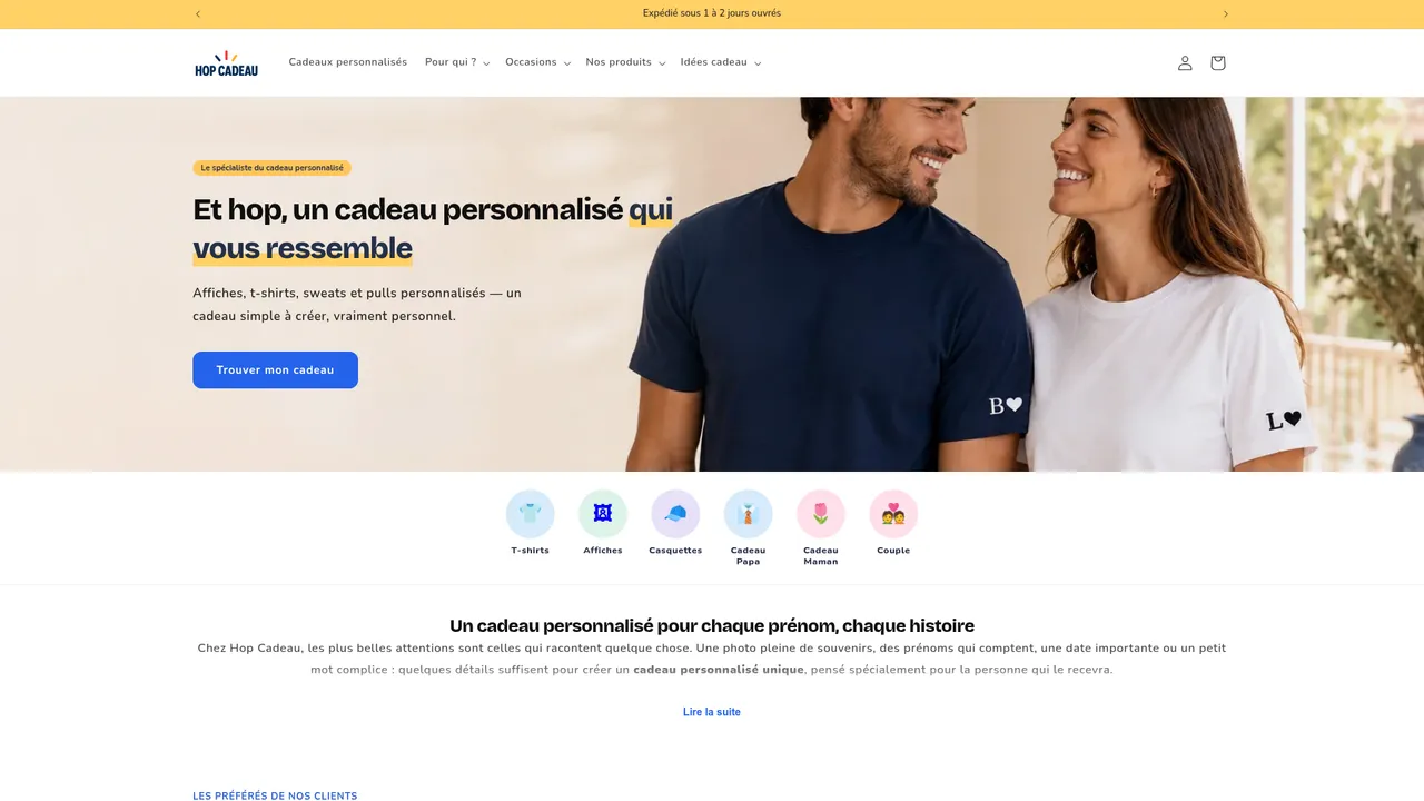 Screenshot de Hop Cadeau