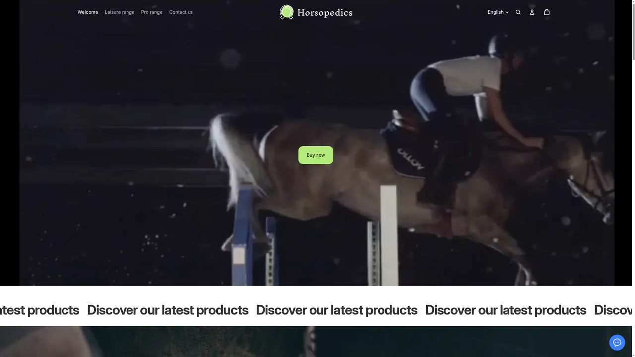Screenshot de horsopedics.com