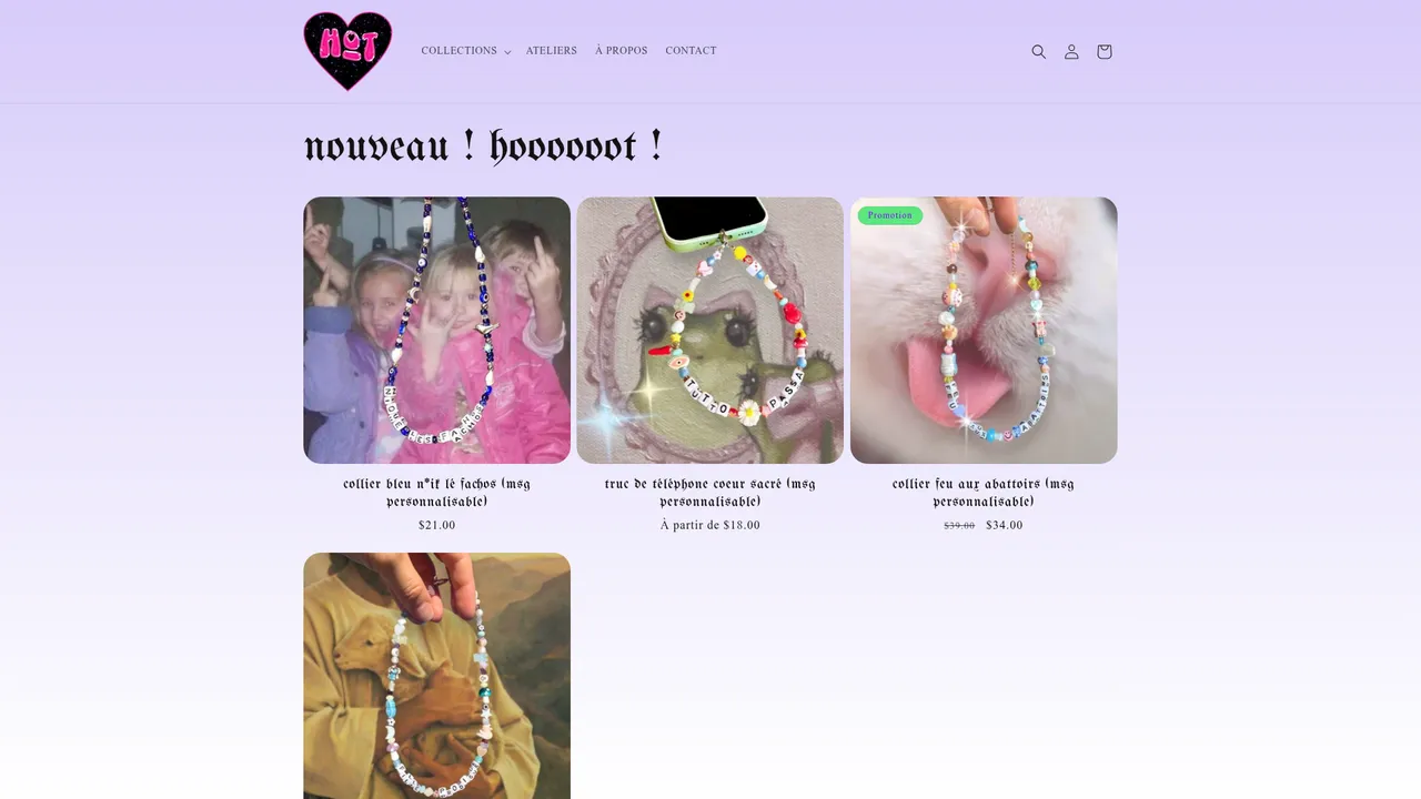 Screenshot de hot-joaillerie.com