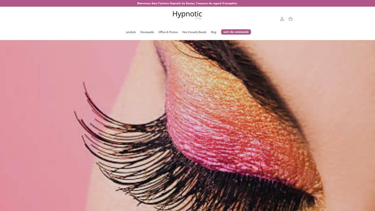 Aperçu du site hypnoticbydamya.com