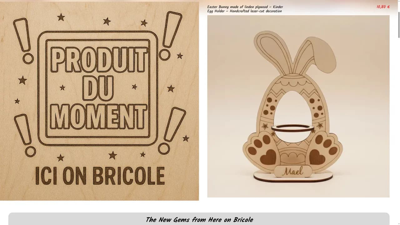 Aperçu du site icionbricole.com