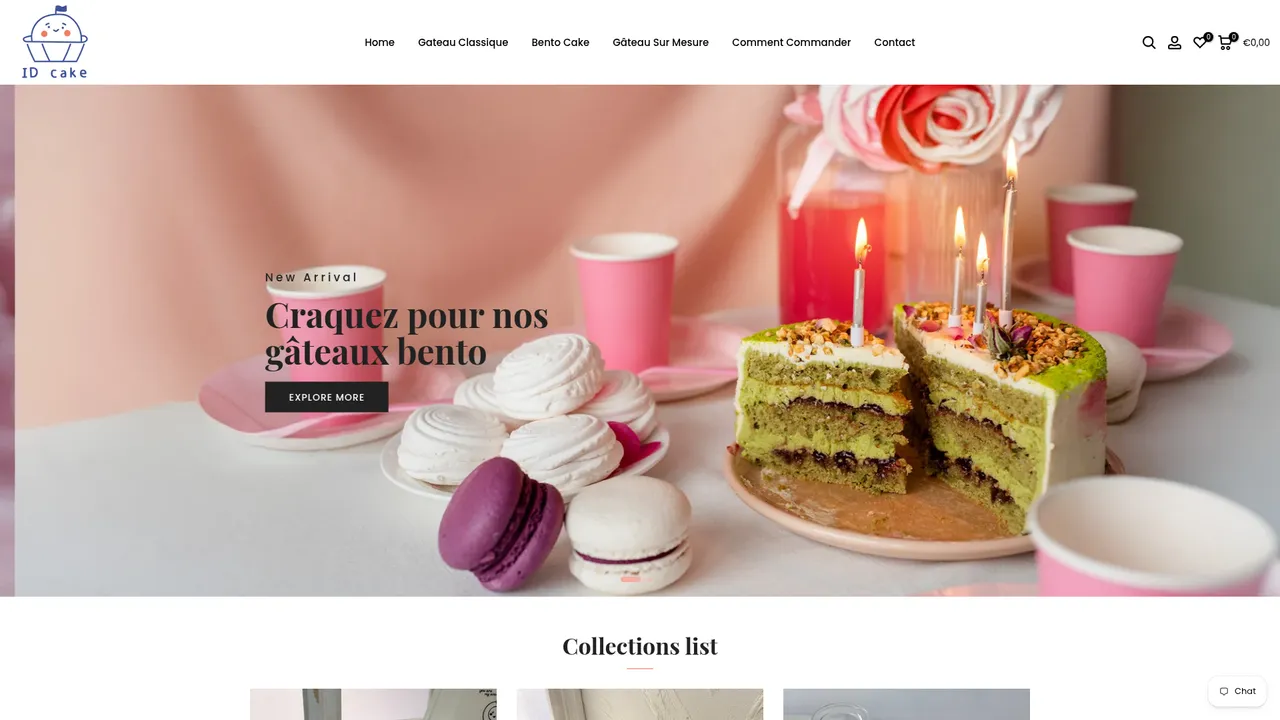Screenshot de idcake