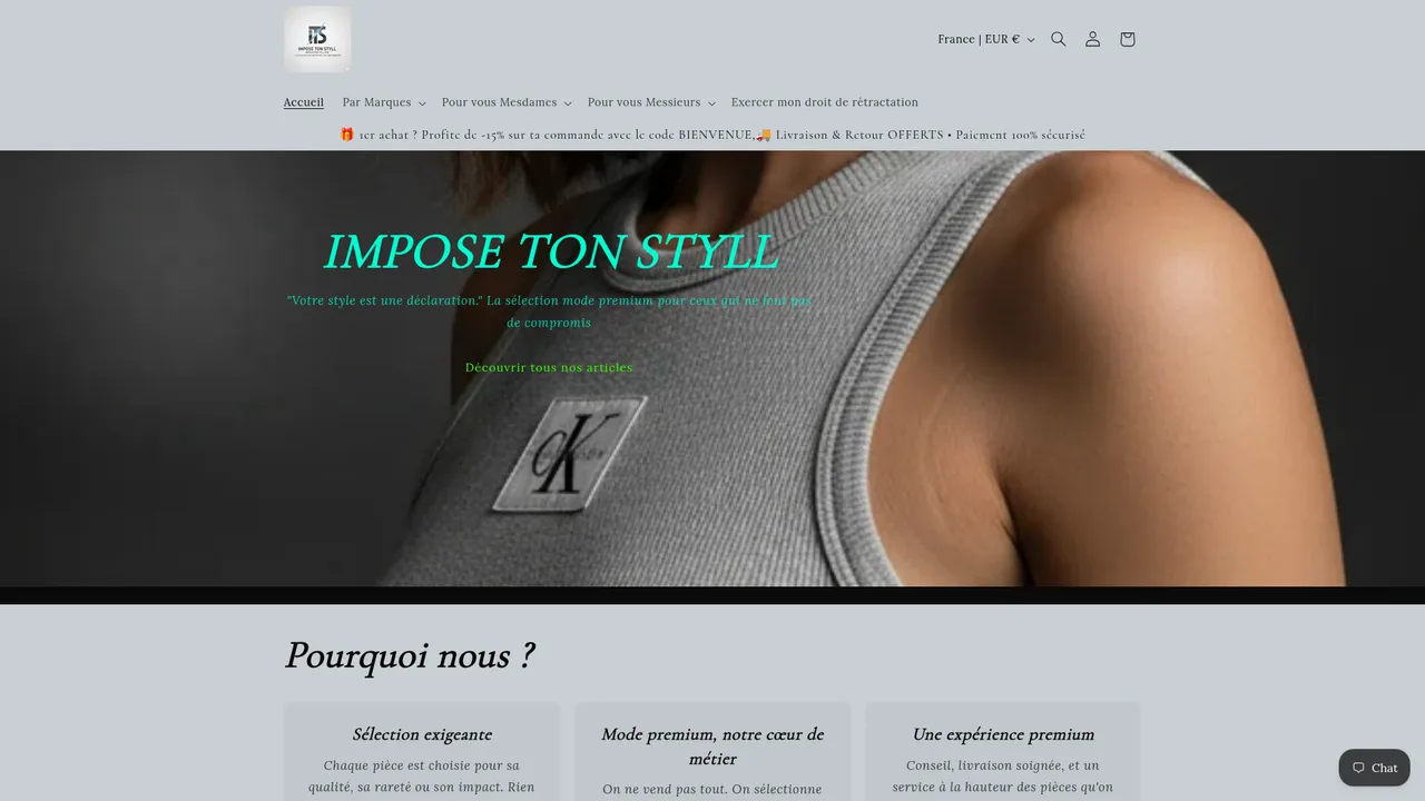 Screenshot de imposetonstyll.com