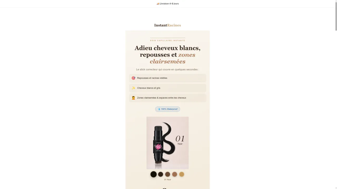Screenshot de Instant Racines