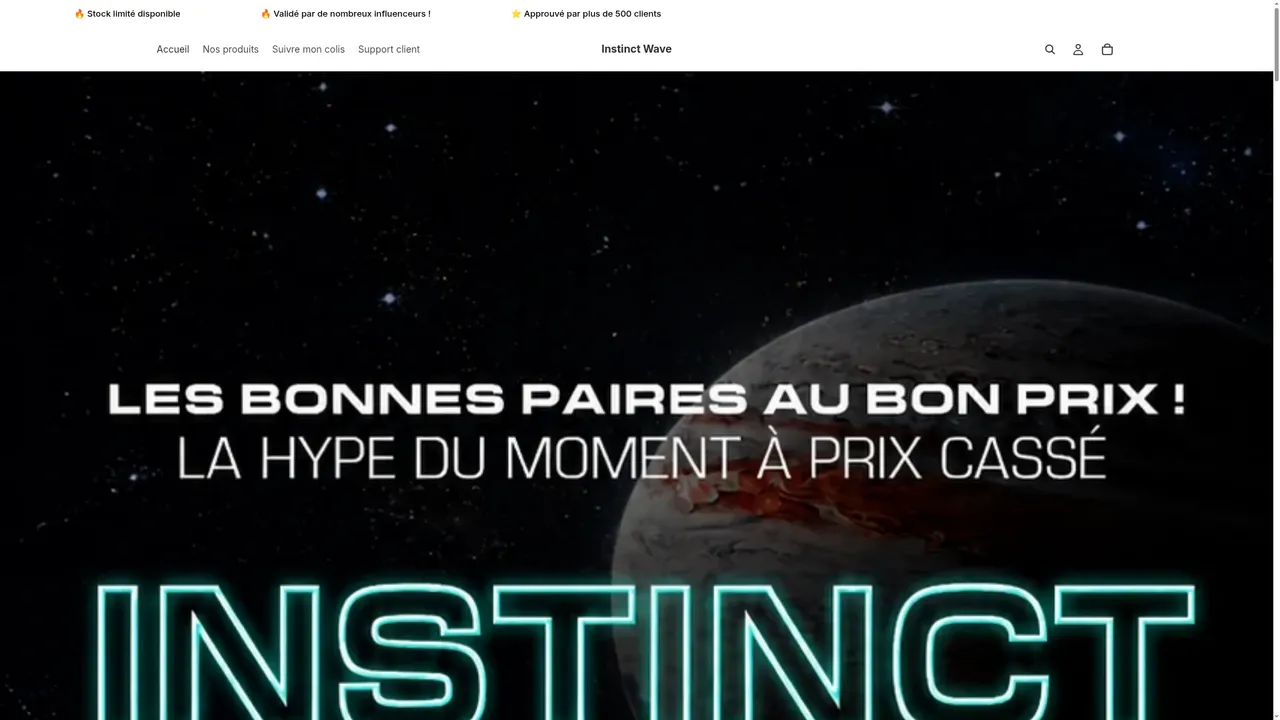 Screenshot de Instinct Wave