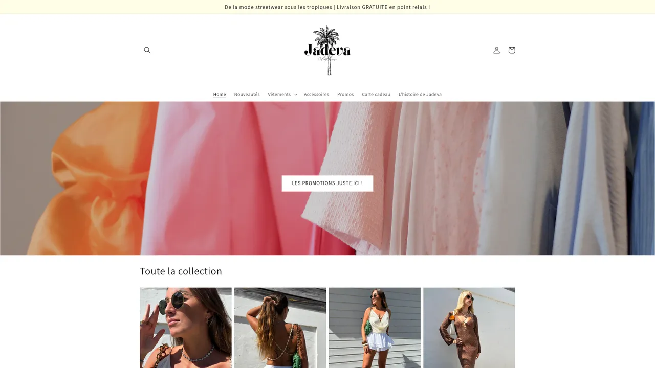 Screenshot de JADEVA CLOTHES