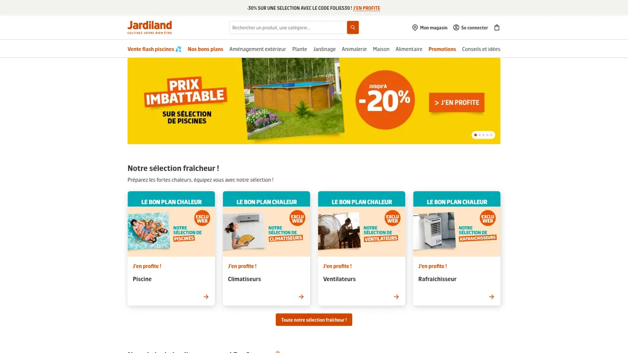 Screenshot de Jardiland