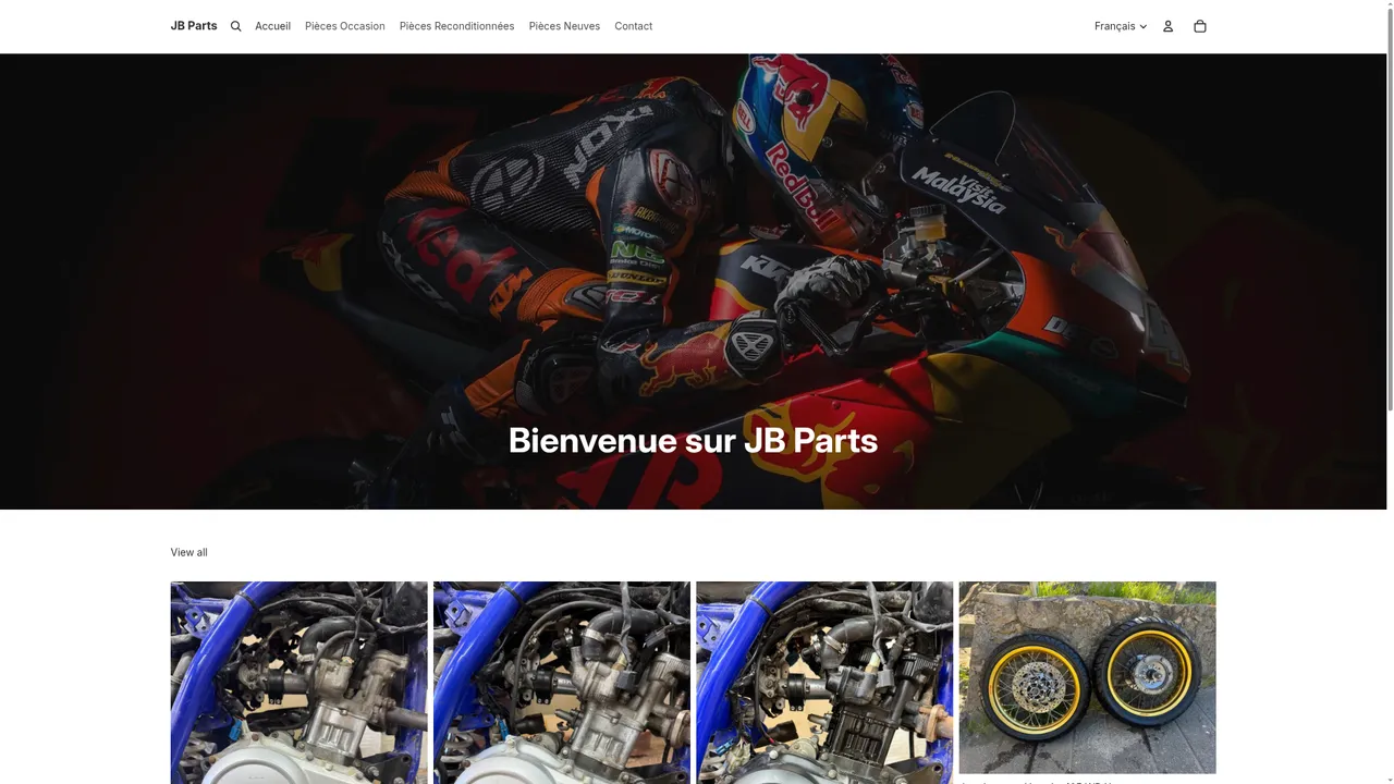 Screenshot de JB Parts