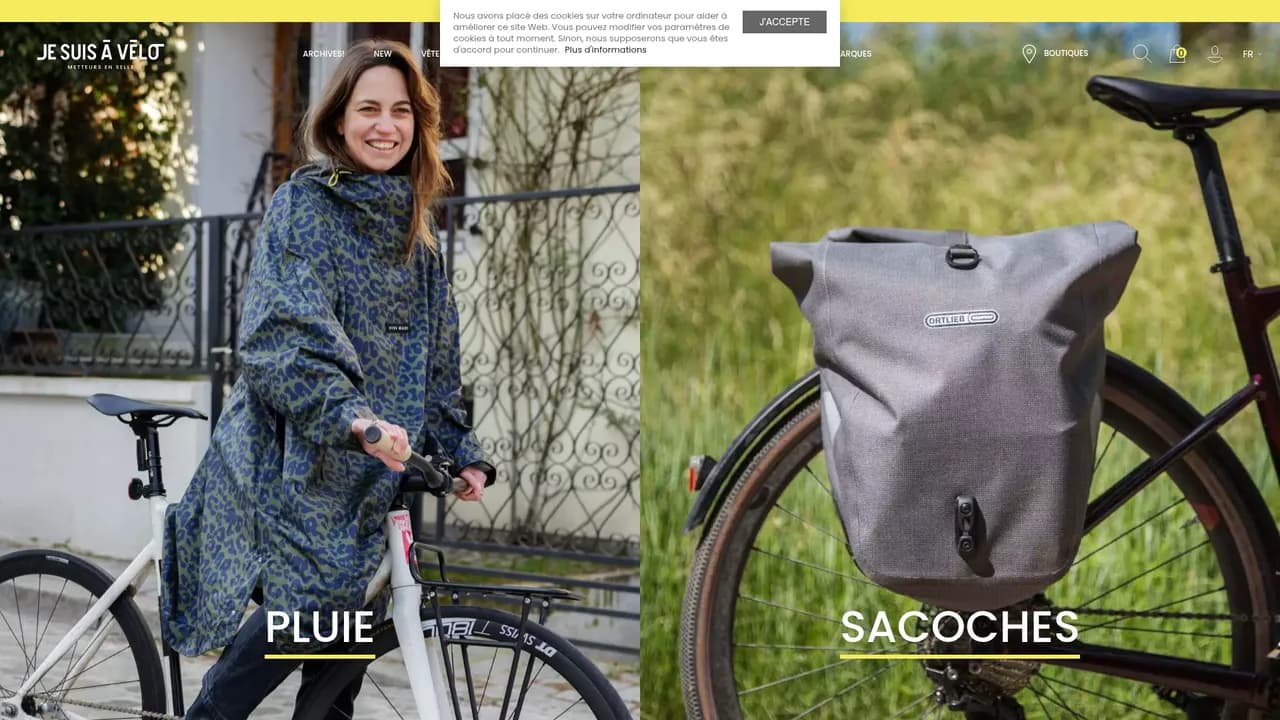 Screenshot de JE SUIS À VÉLO