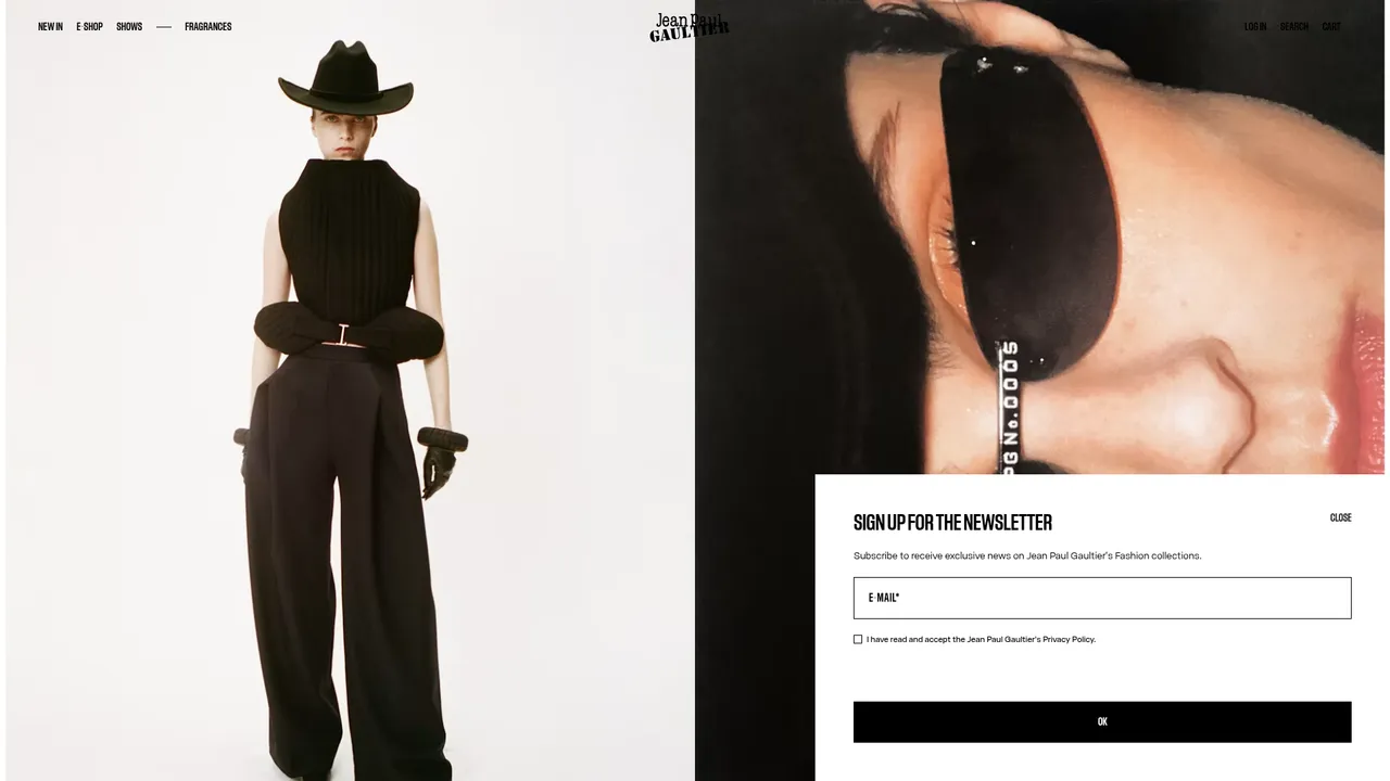 Screenshot de Jean Paul Gaultier