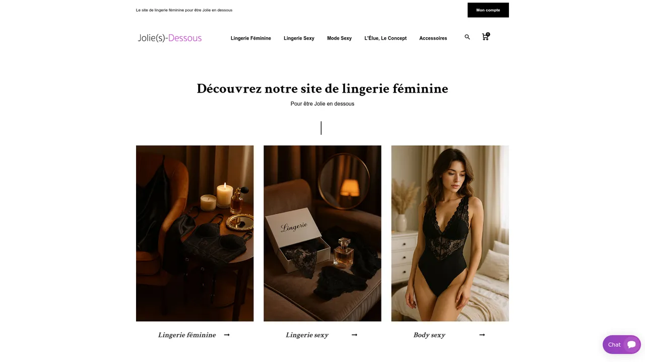 Screenshot de Jolie Dessous