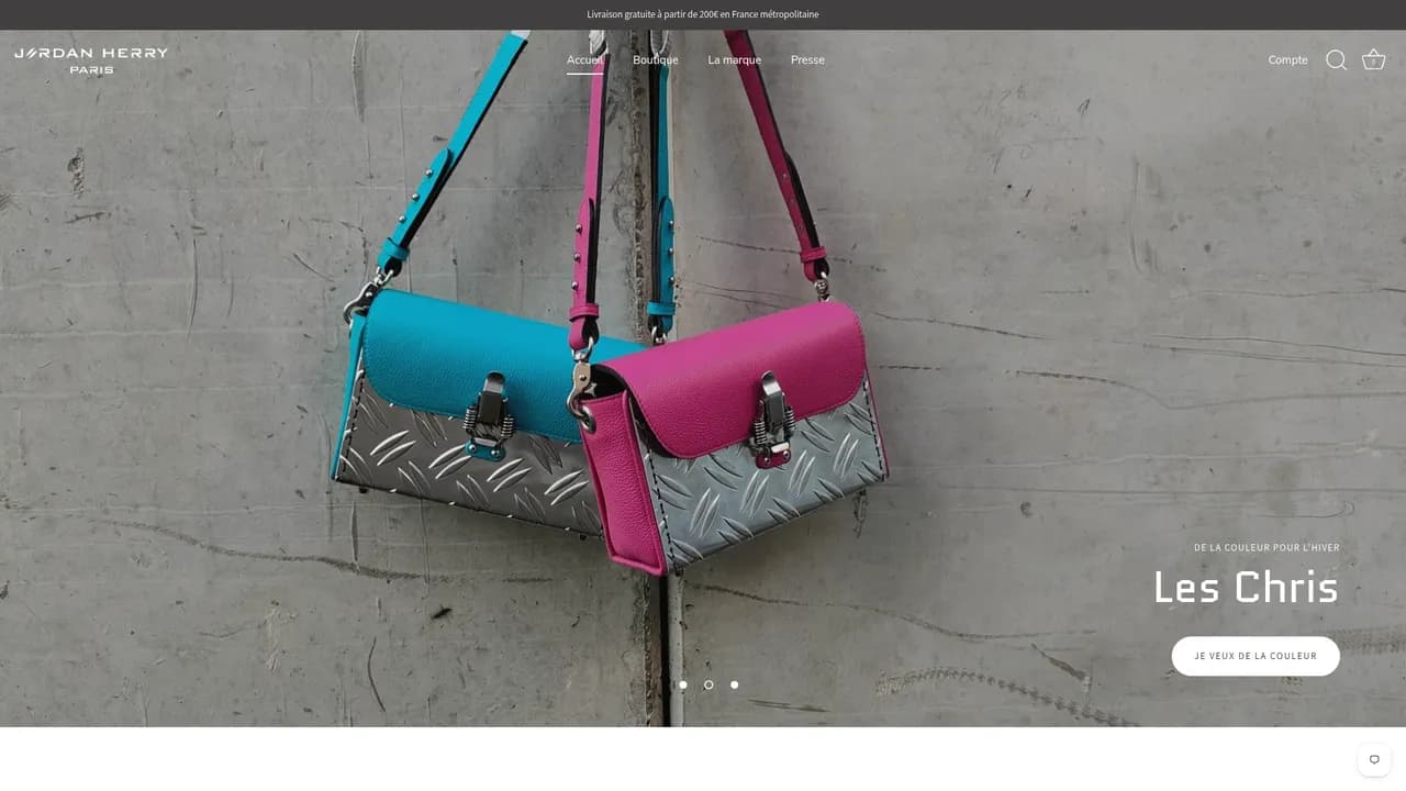 Screenshot de JORDAN HERRY PARIS