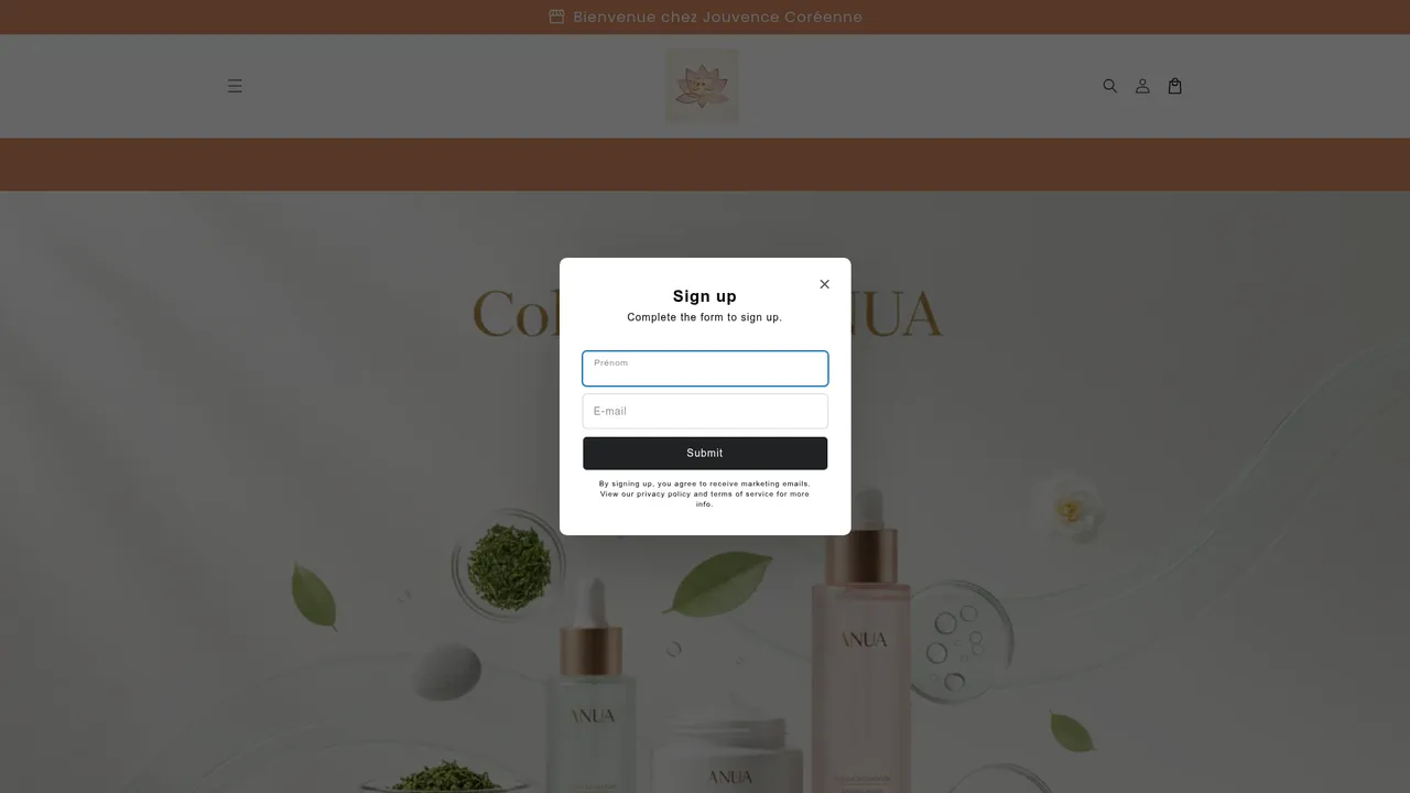 Screenshot de JOUVENCE COREENNE