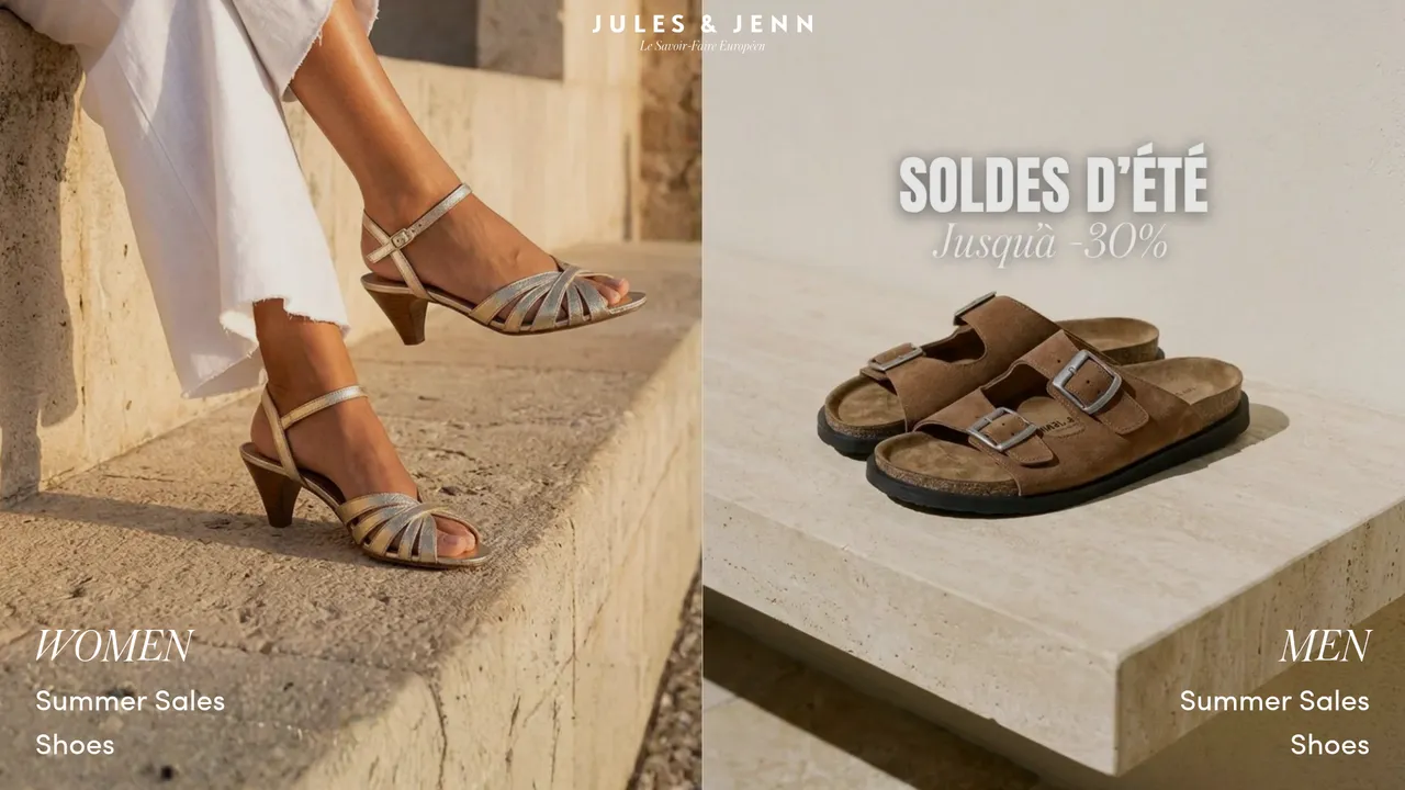 Screenshot de JulesJenn.com, accessoires de mode en cuir
