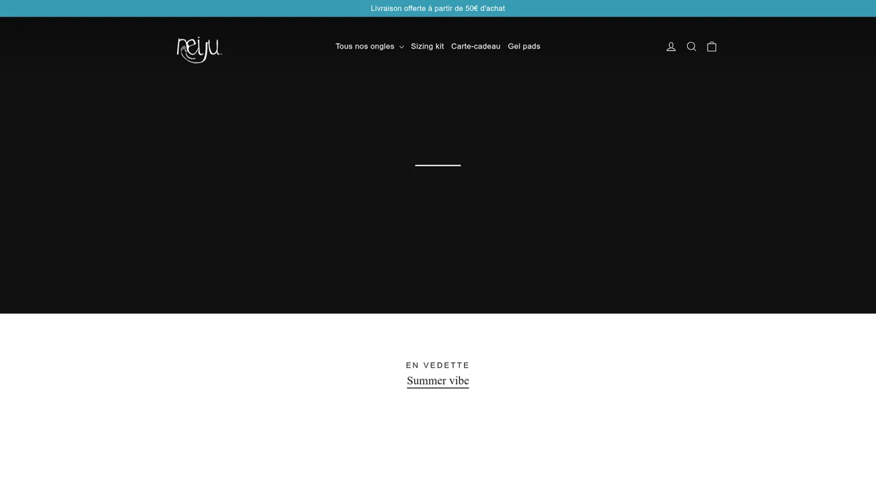Screenshot de juliatrombetta.com