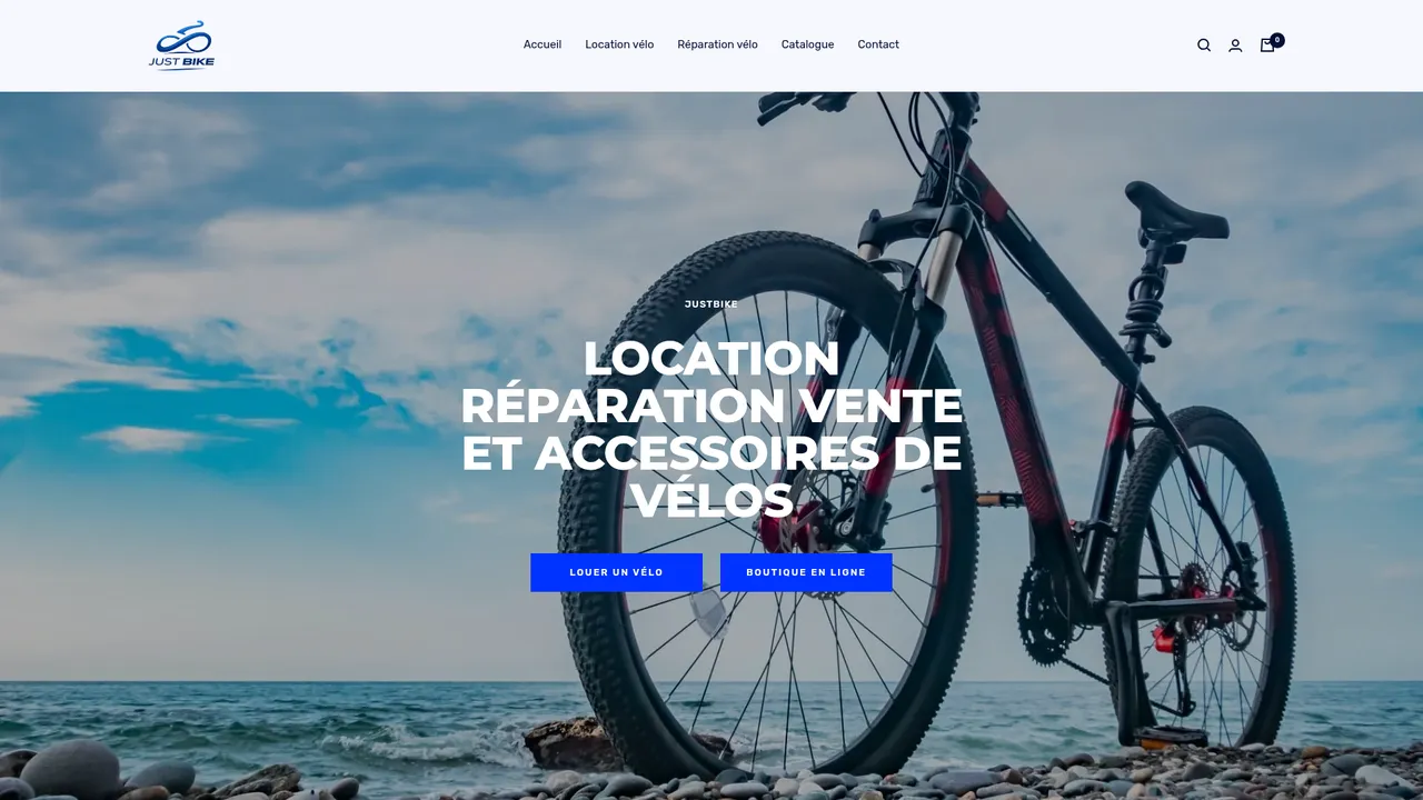 Screenshot de justbike