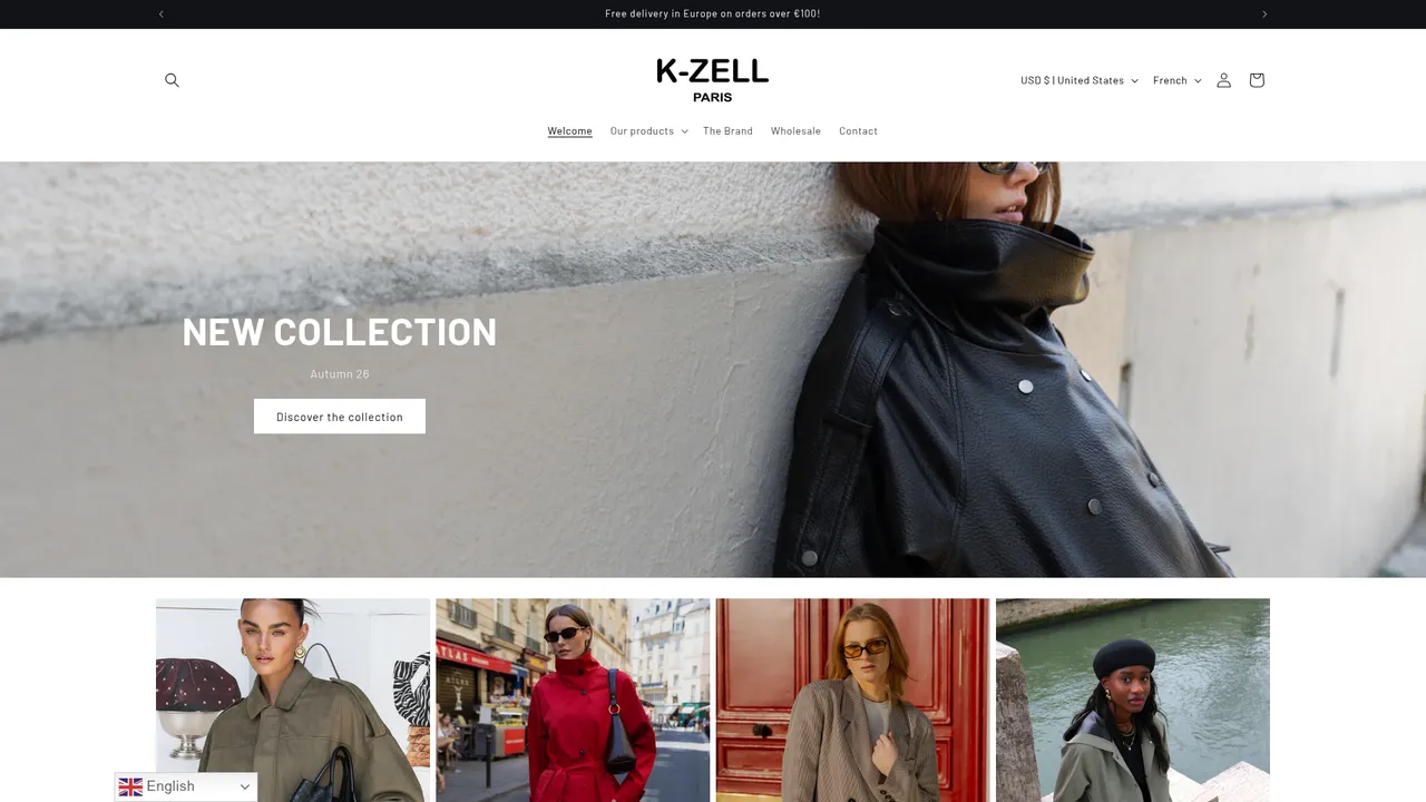 Screenshot de K-ZELL PARIS