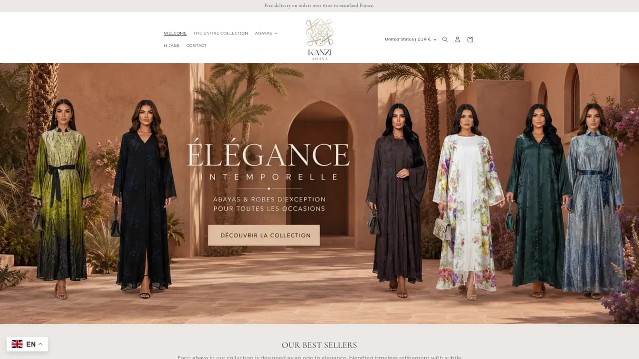 Screenshot de KANZI Abaya