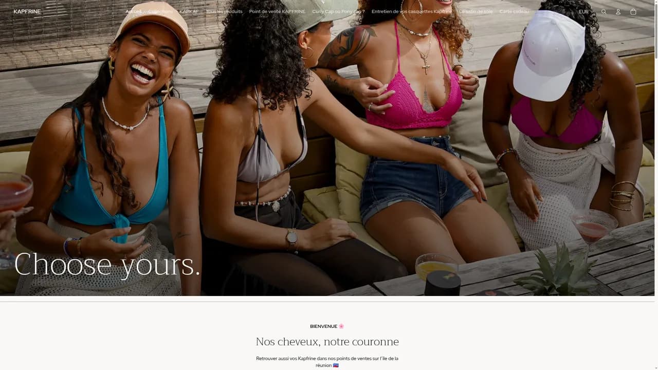Aperçu du site KAPFRINE